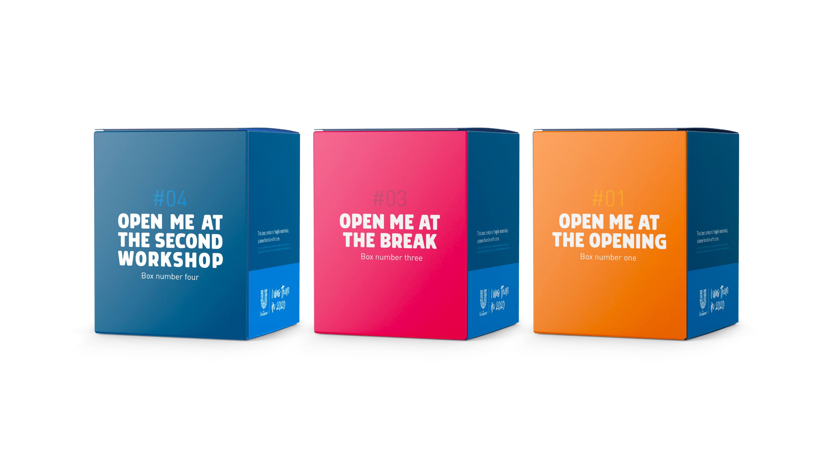 Unilever event branding — 3